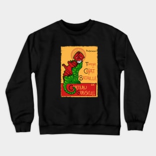 Chat Bataille Crewneck Sweatshirt